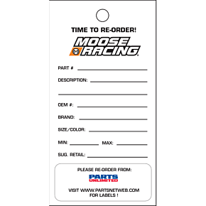 Moose Racing Re-Order Cards