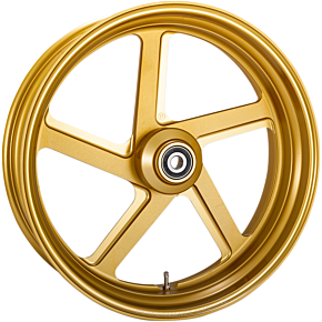 Performance Machine Pm Wheel - Pro-Am - Single Disc - Rear - Gold Ops™ - 18"x5.50" - Without ABS 12707814RPROSMG