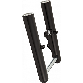 Fork Legs - Black - Smooth - Single Disc 40-532