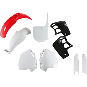 Body Kit - '97 OEM Red/White/Black - Honda - CR '95-'00 HOKIT089F@999W
