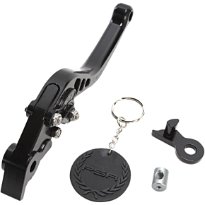 Powerstands Racing Clutch Lever - Short - Black 00-00401-22