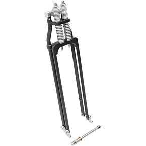 Springer Forks - Black - Extends +2" 0401-0080