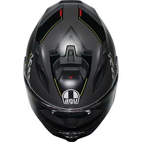 K7 Helmet - Kyber - Matte Gray/Yellow Fluo - Small 2118399004-007-S