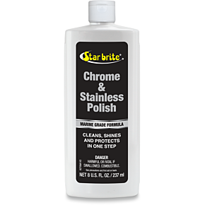 Chrome and Stainless Steel Polish - 8 U.S. fl oz. 082708