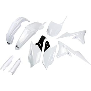 Body Kit - White/Black - Yamaha - YZ '14-'18 YAKIT318F@046