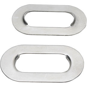 Axle Adjuster Plate - Stainless Steel - FX/FXST DS-222823