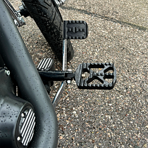 Brake Pedal Cover - Black - Serrated 08-650-1B