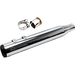 2-into-1 Swindler Exhaust Conversion Kit - 4" - Chrome - M8 Touring 550-1140