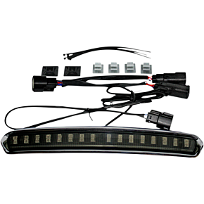 Custom Dynamics Tour Pack Lid Light - Chrome/Smoke CD-TP-LID-CS