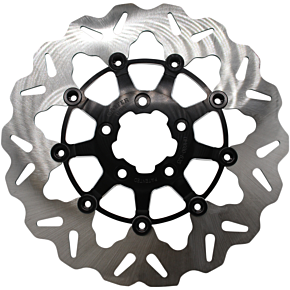 Galfer Wave® Rotor - Chrome Carrier - Front - DF680CW-C