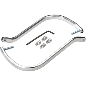 Moose Racing Silver Contour Replacement Handguard Bar