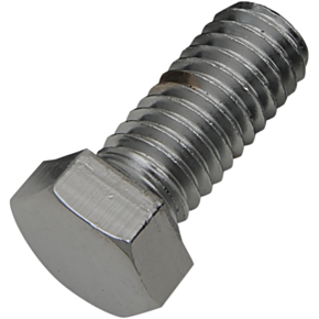 7/16-14x1" Chrome Hex Head DS192335