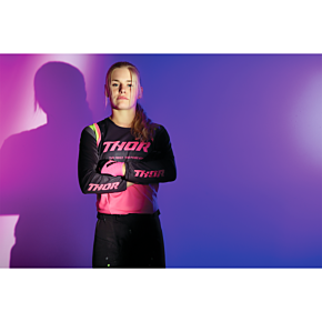 Women's Pulse REV Jersey - Charcoal/Pink - Medium 2911-0239