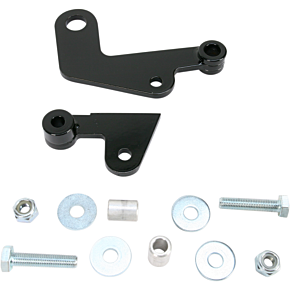 Rear Shock Drop Bracket Lowering Kit - Black - Lowers 1.50" - '07-'09 VT750C2 BA-7500-66