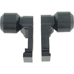 Axle Block Sliders - Suzuki - Black DRAX-111-BK