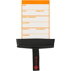 I.C.E. Card/Holder - Black 2840-0071