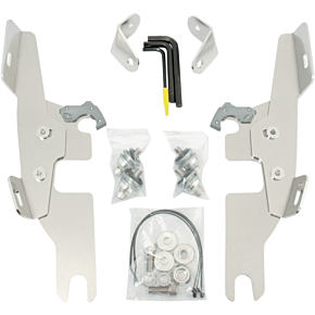 Batwing - Mounting Kit - Polished - Switchback MEK1983