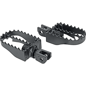 BURLY BRAND MX Footpegs - Driver - Black B13-1200B
