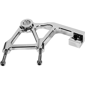 Performance Machine Pm Rear Radial Mount Caliper Bracket - Chrome 00231828AGNMACH
