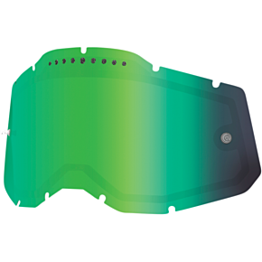 Accuri 2/Racecraft 2/Strata 2 Dual Lens - Vented - Green Mirror 59083-00005