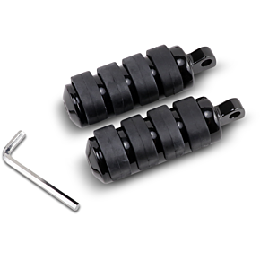 Soft-Ride Footpeg - Black - Large 1603-0352