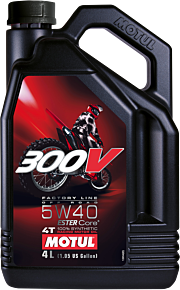 300V Offroad Synthetic Oil - 5W-40 - 4L 104135