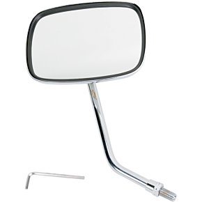 Live to Ride Free Mirror - Chrome/Gold - Right 20-31759A