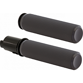 Grips - Knurled - TBW - Black 500-050