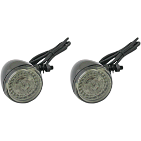 Front Turn Signal - Universal - Black PB-UNV-ECE-AW-B