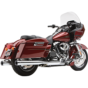 Cobra RPT 3" Mufflers - Chrome - '95-'16 Bagger 6070