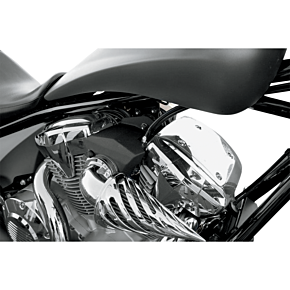 Fury Throttle Cover - Black C1630-B
