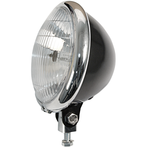 5 3/4" Headlight Assembly - Black/Chrome 66-84151BCSD