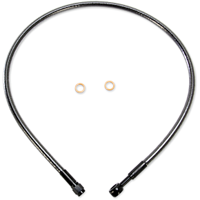 Brake Line - 10 mm-Straight - 30" - Black Pearl AS47630