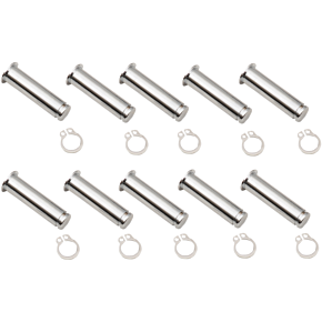 Pivot Pins - Lever - 10 Pack - Chrome 0617-0195