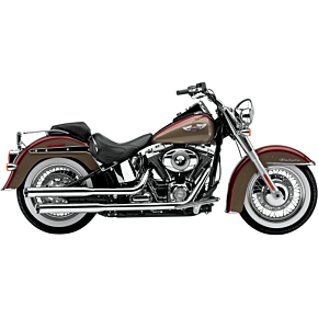 Cobra Chrome Slashcut Mufflers 6002