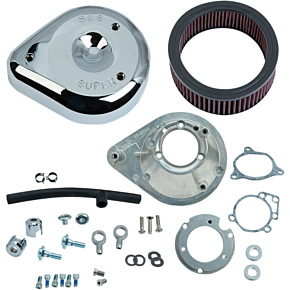 Ss Cycle Teardrop Air Cleaner - Chrome - '08-'17 170-0305B