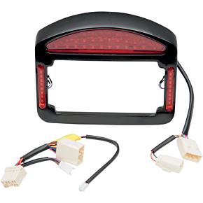 Taillight Eliminator - Faceplate & Light Assembly ONLY - Black CV-4819B