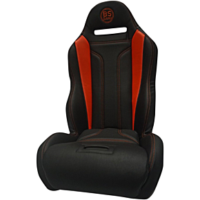 Performance Seat - Big Diamond - Deep Orange - Maverick X3 '14-'20 PEBUDODTC