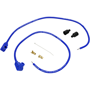 Universal Spark Plug Wire Kit - 90 degree - Blue 76681