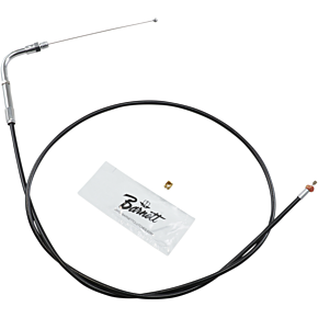 Throttle Cable - +6" - Black 101-30-30002-06