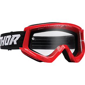 Youth Combat Goggles - Racer - Red/Black 2601-3048