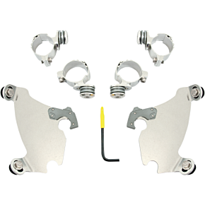 Memphis Shades Gauntlet Mounting Kit - Polished - XL MEK1981