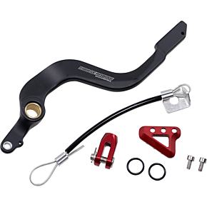 Moose Racing Brake Pedal - Red - Honda