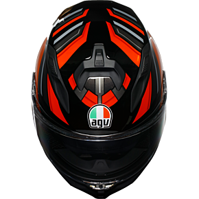 K7 Helmet - Taurax - Black/Red - Large 2118399004-009-L