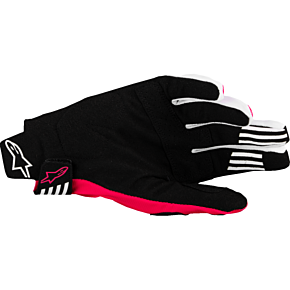 Techstar MX Gloves - Black/Fluo Pink - Large 3560125-1390-L