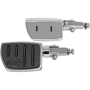Flatfoot Wide Pegs - Chrome PEGSW