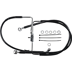 Brake Line - +2" - Black - XL 1741-5852