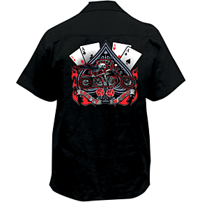 Let It Ride Shop Shirt - Black - XL FE50133XL
