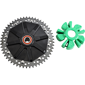 Alloy Art Cush Drive Sprocket - Black - 53 Tooth G2CC53-11