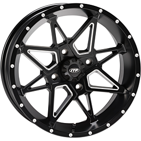 Itp Tornado Wheel - Front/Rear - Black - 14x7 - 4/156 - 4+3 1421952727B